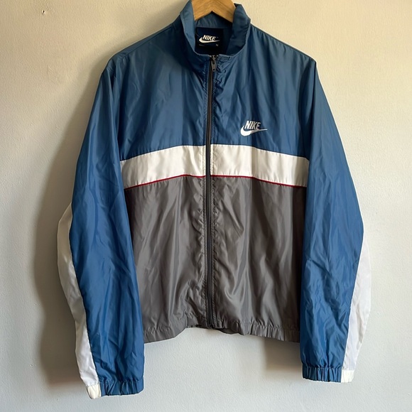 Vintage 80s Nike Jacket / Large / Light Jacket - Picture 2 of 9